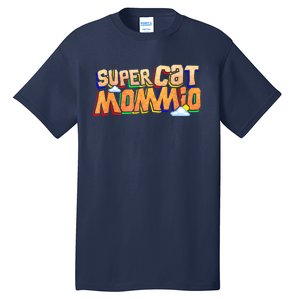 SuperCat Mommio Funny Gift For Mommy Mothers Day Outfits Tall T-Shirt