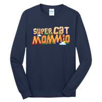 SuperCat Mommio Funny Gift For Mommy Mothers Day Outfits Tall Long Sleeve T-Shirt