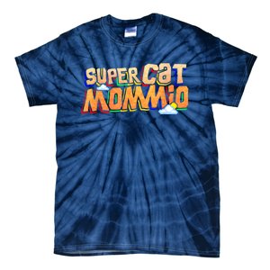 SuperCat Mommio Funny Gift For Mommy Mothers Day Outfits Tie-Dye T-Shirt