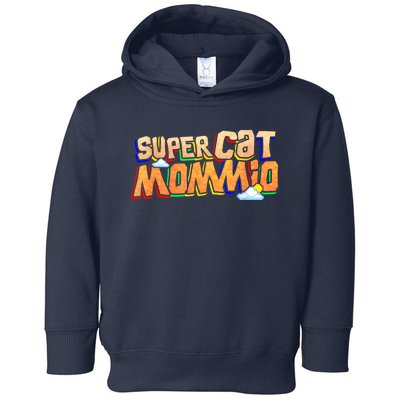 SuperCat Mommio Funny Gift For Mommy Mothers Day Outfits Toddler Hoodie