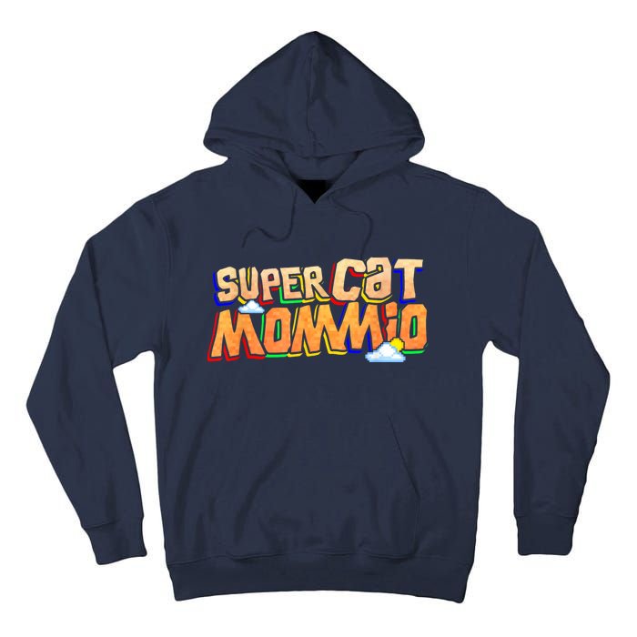 SuperCat Mommio Funny Gift For Mommy Mothers Day Outfits Tall Hoodie