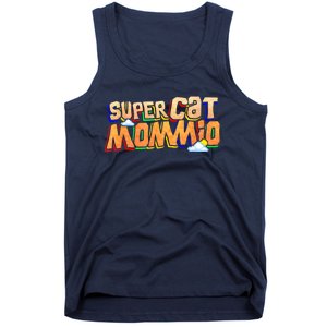 SuperCat Mommio Funny Gift For Mommy Mothers Day Outfits Tank Top