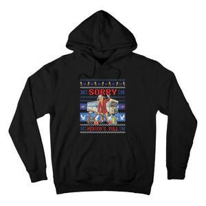 Sorry MericaS Full Funny Trump Ugly Christmas Tall Hoodie