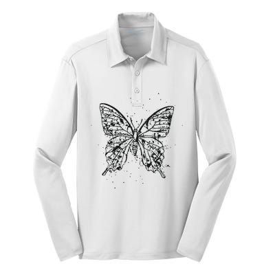 Set Me Free Jimin Silk Touch Performance Long Sleeve Polo