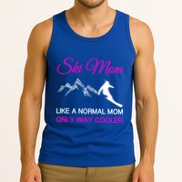 Ski Mom Funny Skiing Mama Mother Winter Sport Lover Gift Tank Top