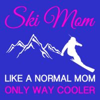 Ski Mom Funny Skiing Mama Mother Winter Sport Lover Gift Tank Top
