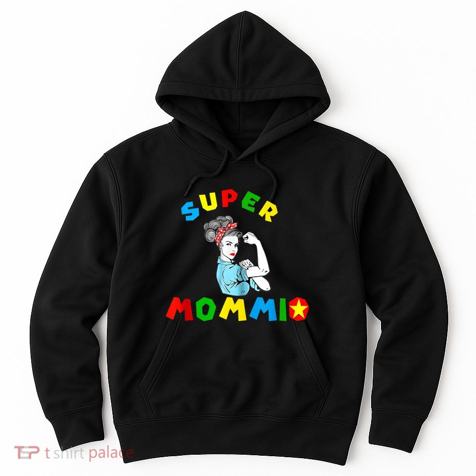 Super Mommio Funny Mommy Mothers Day Hoodie