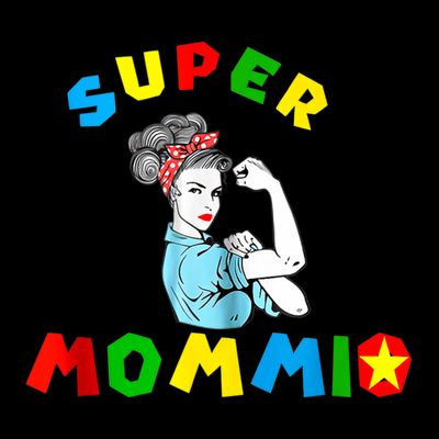 Super Mommio Funny Mommy Mothers Day T-Shirt