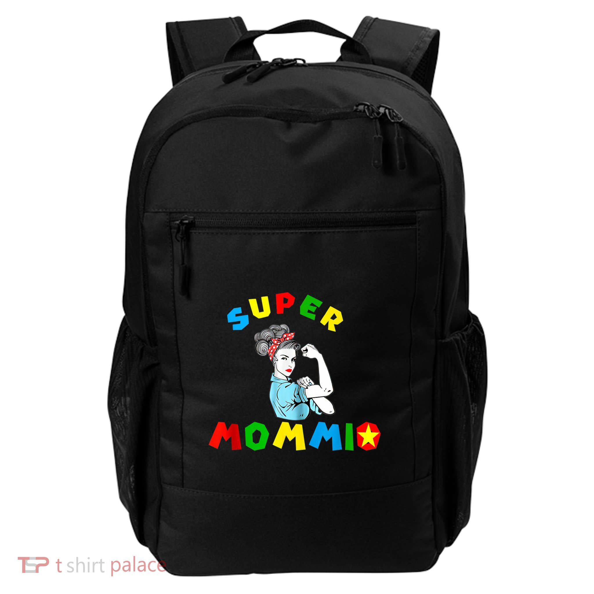 Super Mommio Funny Mommy Mothers Day Backpack