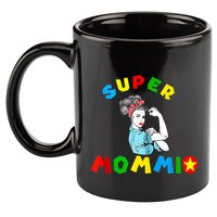 Super Mommio Funny Mommy Mothers Day 11oz C Handle Ceramic Mug
