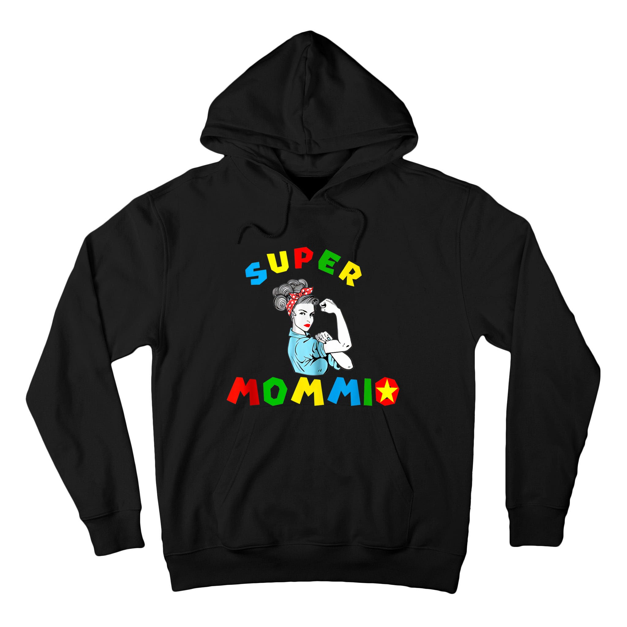 Super Mommio Funny Mommy Mothers Day Tall Hoodie