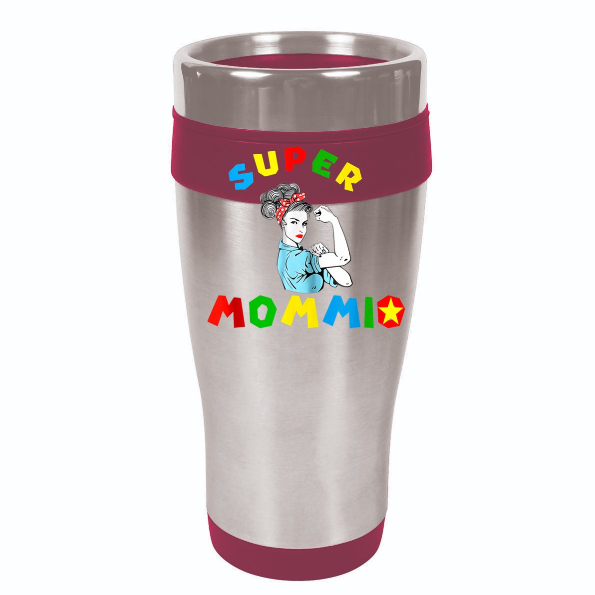 Super Mommio Funny Mommy Mothers Day Toddler Fine Jersey T-Shirt