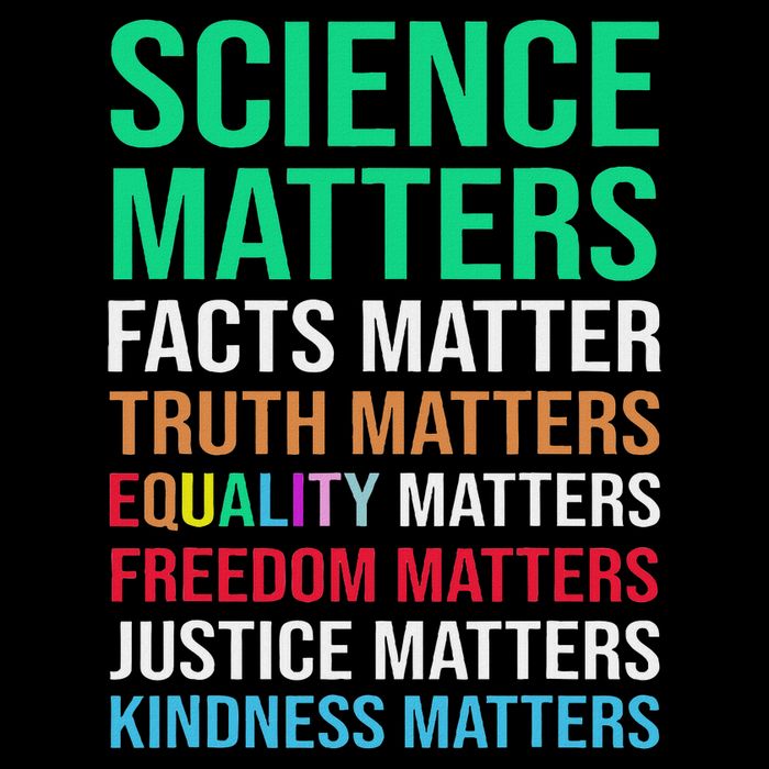 Science Matters Facts Matter Truth Matters Equality Matters Daily Commute Backpack