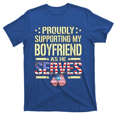 Support My Friend As He Serves Proud Army Friend Gift T-Shirt