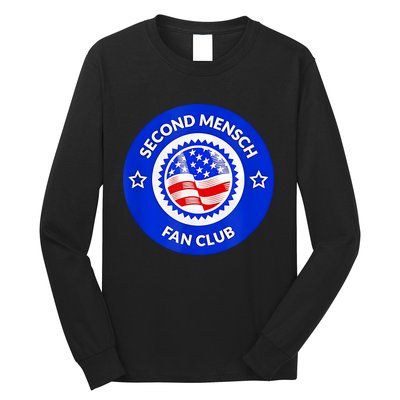 Second Mensch Fan Club Long Sleeve Shirt