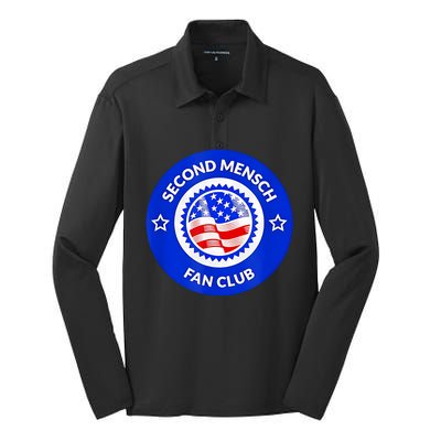 Second Mensch Fan Club Silk Touch Performance Long Sleeve Polo