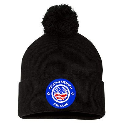 Second Mensch Fan Club Pom Pom 12in Knit Beanie