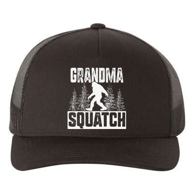 Squatchy Matching Family Bigfoot Grandma Squatch Yupoong Adult 5-Panel Trucker Hat