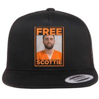 S Mugshot Free Scottie Flat Bill Trucker Hat