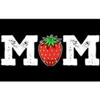 Strawberry Mom Fruit Lover Fruitarian Mother's Day Berry Bumper Sticker