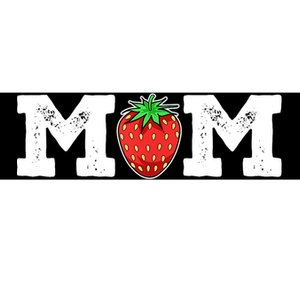 Strawberry Mom Fruit Lover Fruitarian Mother's Day Berry Bumper Sticker