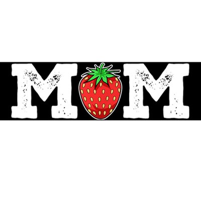 Strawberry Mom Fruit Lover Fruitarian Mother's Day Berry Bumper Sticker