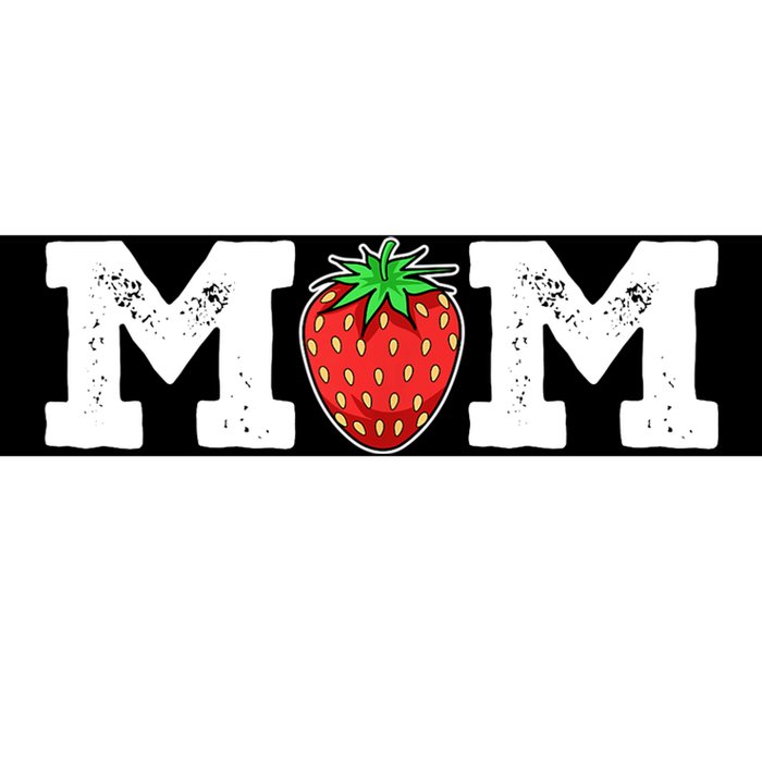 Strawberry Mom Fruit Lover Fruitarian Mother's Day Berry Bumper Sticker