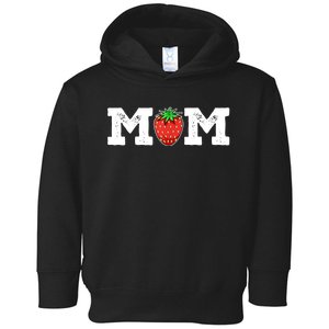 Strawberry Mom Fruit Lover Fruitarian Mother's Day Berry Toddler Hoodie