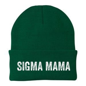 Sigma Mama Funny Best Mother Sigma Knit Cap Winter Beanie