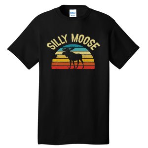 Silly Moose Funny Word Pun Tall T-Shirt