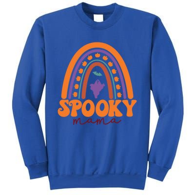 Spooky Mama Funny Halloween Mom Mother Mommy Funny Gift Sweatshirt