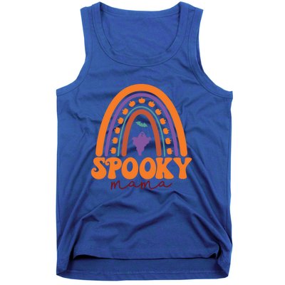 Spooky Mama Funny Halloween Mom Mother Mommy Funny Gift Tank Top