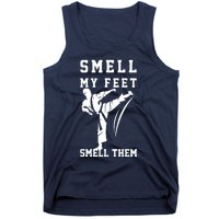 Smell My Feet Funny Taekwondo Tank Top