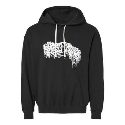 Sick Music For Sick Cunts Garment-Dyed Fleece Hoodie