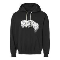 Sick Music For Sick Cunts Garment-Dyed Fleece Hoodie