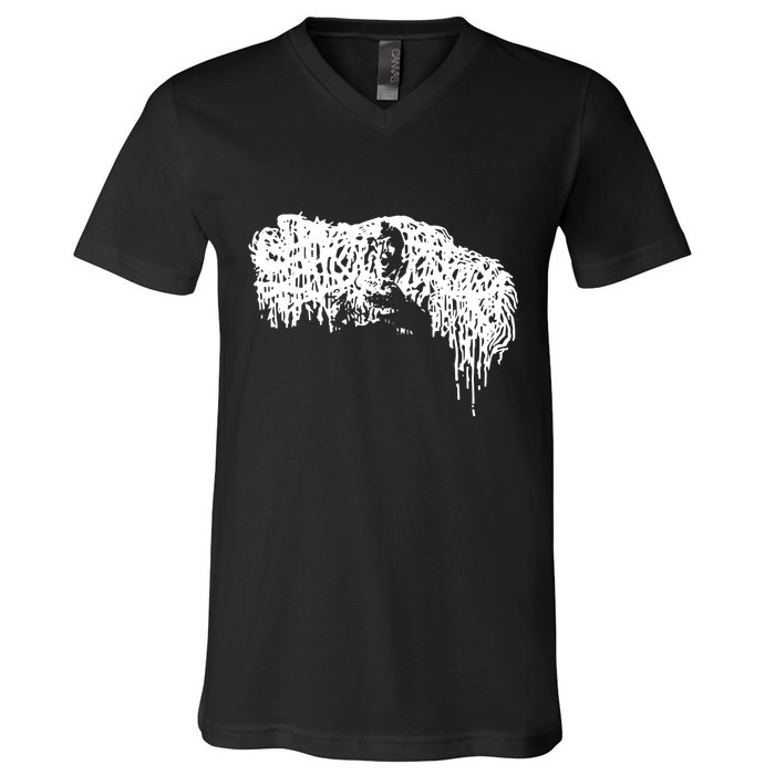 Sick Music For Sick Cunts V-Neck T-Shirt