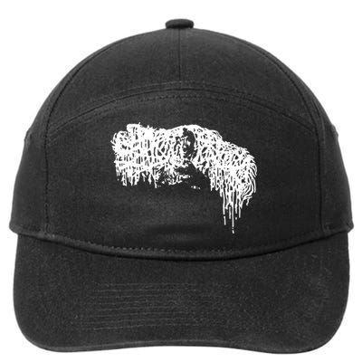 Sick Music For Sick Cunts 7-Panel Snapback Hat