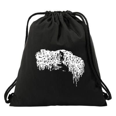 Sick Music For Sick Cunts Drawstring Bag