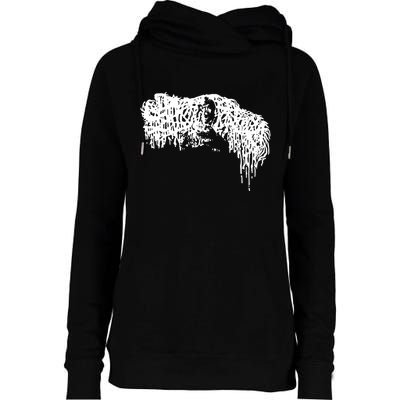 Sick Music For Sick Cunts Womens Funnel Neck Pullover Hood