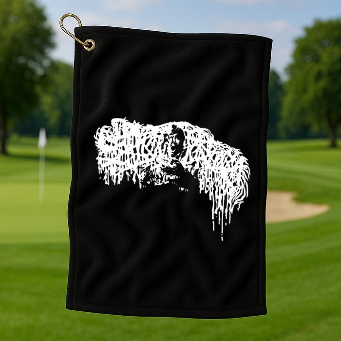 Sick Music For Sick Cunts Golf Towel