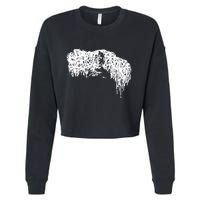 Sick Music For Sick Cunts Cropped Pullover Crew