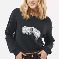 Sick Music For Sick Cunts Cropped Pullover Crew