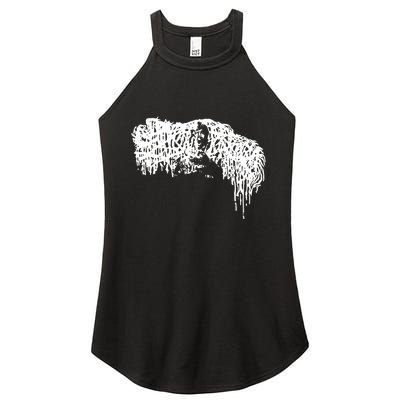Sick Music For Sick Cunts Women's Perfect Tri Rocker Tank