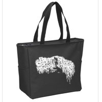 Sick Music For Sick Cunts Zip Tote Bag