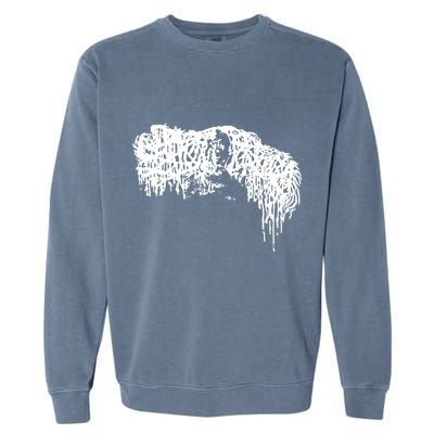 Sick Music For Sick Cunts Garment-Dyed Sweatshirt