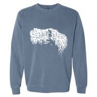 Sick Music For Sick Cunts Garment-Dyed Sweatshirt