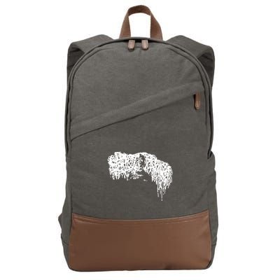 Sick Music For Sick Cunts Cotton Canvas Backpack