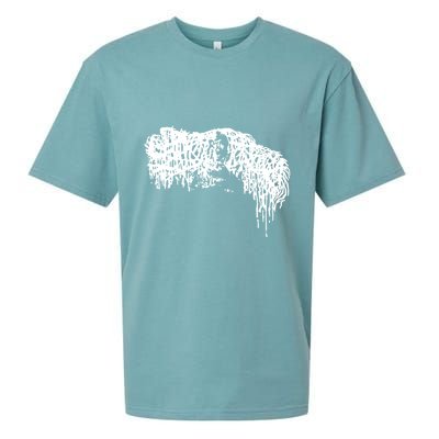 Sick Music For Sick Cunts Sueded Cloud Jersey T-Shirt