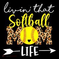 Softball Mom Funny Gift Softball Mom Gear Softball Mom Cute Gift Flatbill Hat