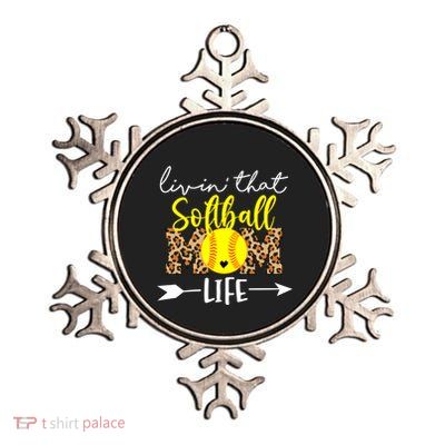 Softball Mom Funny Gift Softball Mom Gear Softball Mom Cute Gift Metallic Star Ornament